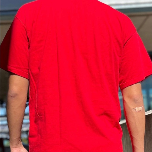 Red Lena Horne Graphic Tee - Picture 3 of 3